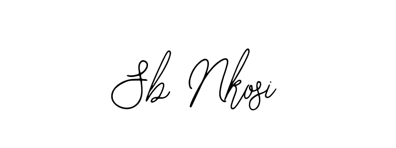 Also we have Sb Nkosi name is the best signature style. Create professional handwritten signature collection using Bearetta-2O07w autograph style. Sb Nkosi signature style 12 images and pictures png