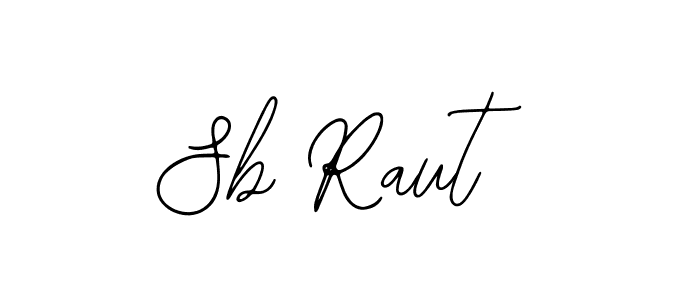 Use a signature maker to create a handwritten signature online. With this signature software, you can design (Bearetta-2O07w) your own signature for name Sb Raut. Sb Raut signature style 12 images and pictures png