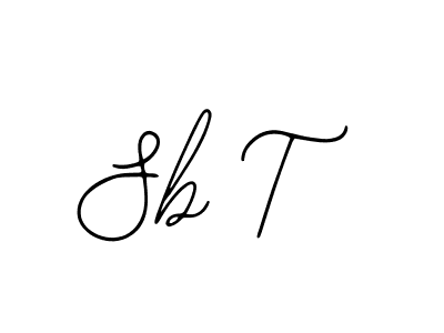 Sb T stylish signature style. Best Handwritten Sign (Bearetta-2O07w) for my name. Handwritten Signature Collection Ideas for my name Sb T. Sb T signature style 12 images and pictures png