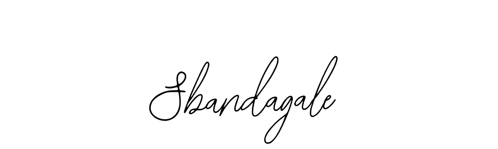 Make a beautiful signature design for name Sbandagale. Use this online signature maker to create a handwritten signature for free. Sbandagale signature style 12 images and pictures png