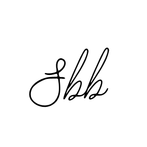 How to make Sbb name signature. Use Bearetta-2O07w style for creating short signs online. This is the latest handwritten sign. Sbb signature style 12 images and pictures png