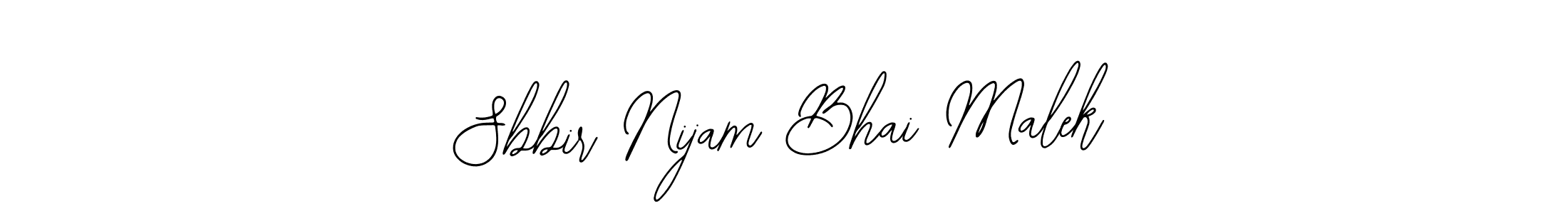 Make a beautiful signature design for name Sbbir Nijam Bhai Malek. Use this online signature maker to create a handwritten signature for free. Sbbir Nijam Bhai Malek signature style 12 images and pictures png