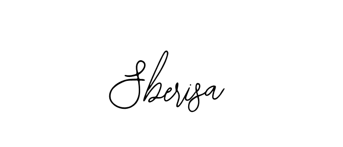 How to make Sberisa signature? Bearetta-2O07w is a professional autograph style. Create handwritten signature for Sberisa name. Sberisa signature style 12 images and pictures png