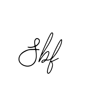 Design your own signature with our free online signature maker. With this signature software, you can create a handwritten (Bearetta-2O07w) signature for name Sbf. Sbf signature style 12 images and pictures png