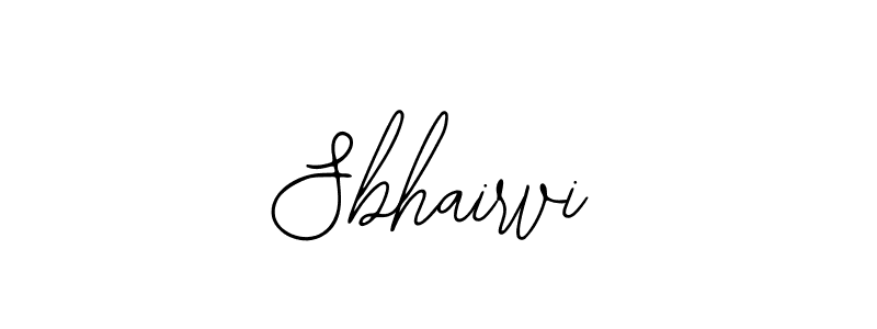 Sbhairvi stylish signature style. Best Handwritten Sign (Bearetta-2O07w) for my name. Handwritten Signature Collection Ideas for my name Sbhairvi. Sbhairvi signature style 12 images and pictures png