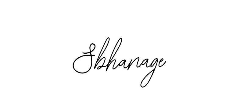 Design your own signature with our free online signature maker. With this signature software, you can create a handwritten (Bearetta-2O07w) signature for name Sbhanage. Sbhanage signature style 12 images and pictures png