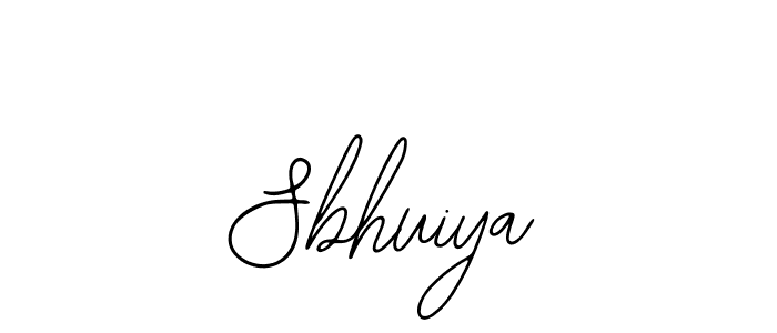 How to make Sbhuiya name signature. Use Bearetta-2O07w style for creating short signs online. This is the latest handwritten sign. Sbhuiya signature style 12 images and pictures png