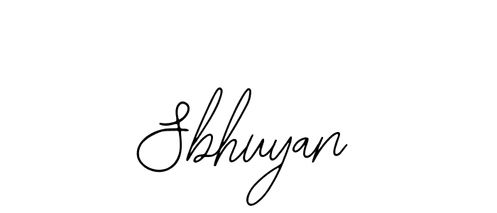 It looks lik you need a new signature style for name Sbhuyan. Design unique handwritten (Bearetta-2O07w) signature with our free signature maker in just a few clicks. Sbhuyan signature style 12 images and pictures png