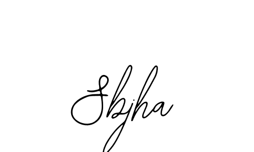 How to Draw Sbjha signature style? Bearetta-2O07w is a latest design signature styles for name Sbjha. Sbjha signature style 12 images and pictures png