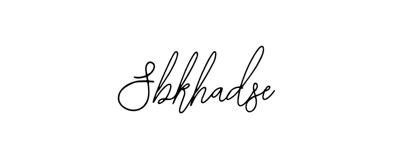 Also You can easily find your signature by using the search form. We will create Sbkhadse name handwritten signature images for you free of cost using Bearetta-2O07w sign style. Sbkhadse signature style 12 images and pictures png