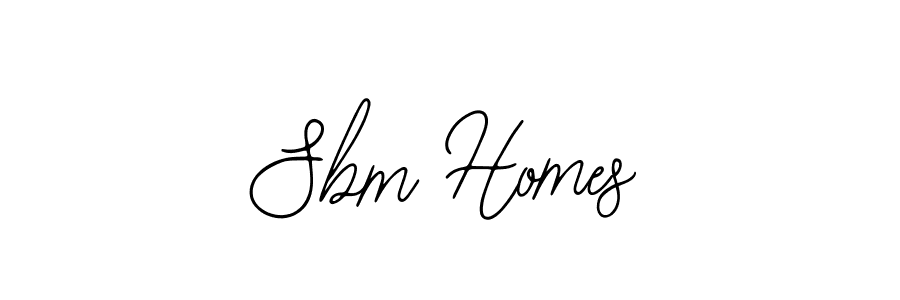 The best way (Bearetta-2O07w) to make a short signature is to pick only two or three words in your name. The name Sbm Homes include a total of six letters. For converting this name. Sbm Homes signature style 12 images and pictures png