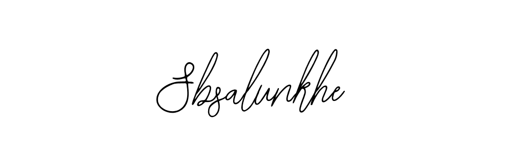 Similarly Bearetta-2O07w is the best handwritten signature design. Signature creator online .You can use it as an online autograph creator for name Sbsalunkhe. Sbsalunkhe signature style 12 images and pictures png