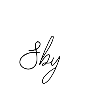 It looks lik you need a new signature style for name Sby. Design unique handwritten (Bearetta-2O07w) signature with our free signature maker in just a few clicks. Sby signature style 12 images and pictures png