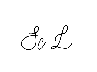 Make a beautiful signature design for name Sc L. With this signature (Bearetta-2O07w) style, you can create a handwritten signature for free. Sc L signature style 12 images and pictures png