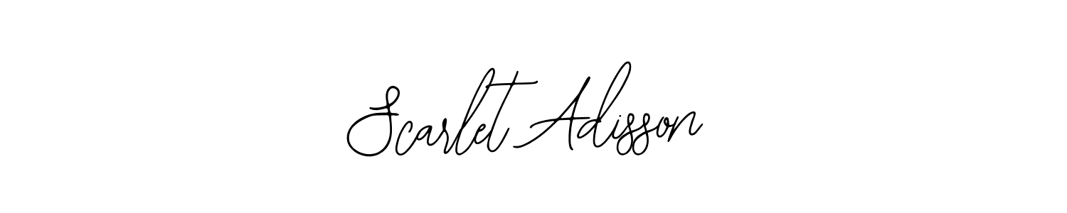 Similarly Bearetta-2O07w is the best handwritten signature design. Signature creator online .You can use it as an online autograph creator for name Scarlet Adisson. Scarlet Adisson signature style 12 images and pictures png