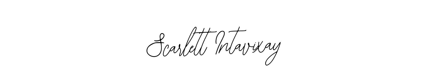Also we have Scarlett Intavixay name is the best signature style. Create professional handwritten signature collection using Bearetta-2O07w autograph style. Scarlett Intavixay signature style 12 images and pictures png