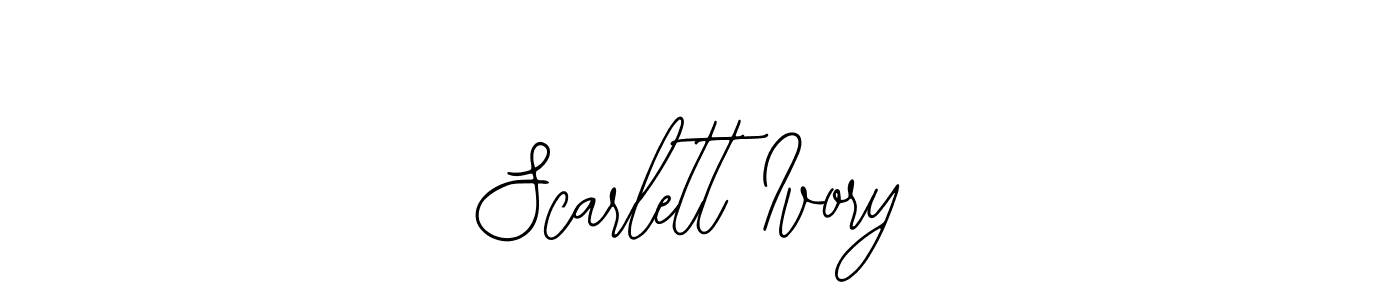 Also we have Scarlett Ivory name is the best signature style. Create professional handwritten signature collection using Bearetta-2O07w autograph style. Scarlett Ivory signature style 12 images and pictures png