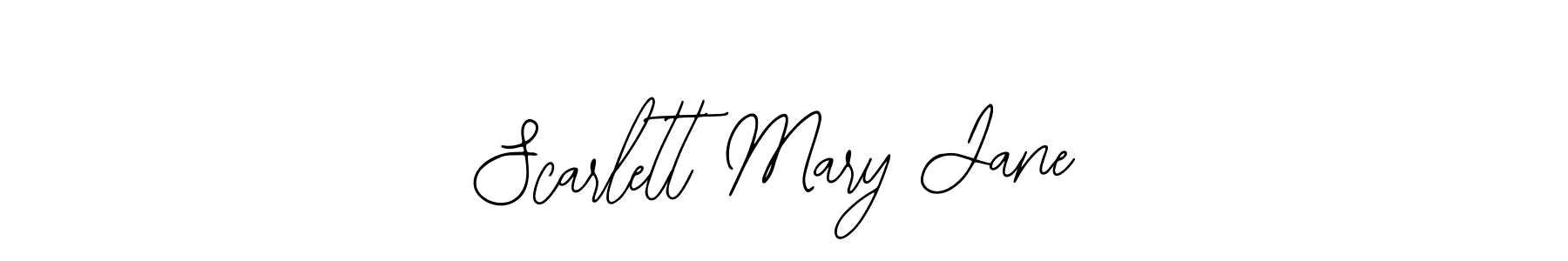 You can use this online signature creator to create a handwritten signature for the name Scarlett Mary Jane. This is the best online autograph maker. Scarlett Mary Jane signature style 12 images and pictures png