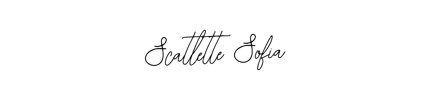 Scatlette Sofia stylish signature style. Best Handwritten Sign (Bearetta-2O07w) for my name. Handwritten Signature Collection Ideas for my name Scatlette Sofia. Scatlette Sofia signature style 12 images and pictures png