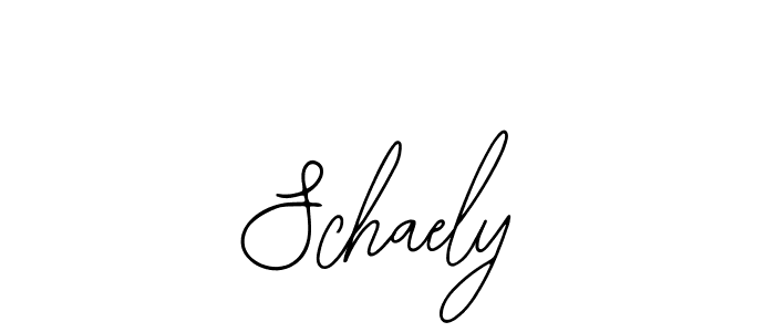 How to make Schaely signature? Bearetta-2O07w is a professional autograph style. Create handwritten signature for Schaely name. Schaely signature style 12 images and pictures png