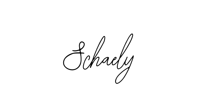 How to make Schaely signature? Bearetta-2O07w is a professional autograph style. Create handwritten signature for Schaely name. Schaely signature style 12 images and pictures png