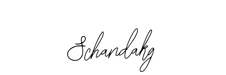 Make a beautiful signature design for name Schandakg. Use this online signature maker to create a handwritten signature for free. Schandakg signature style 12 images and pictures png