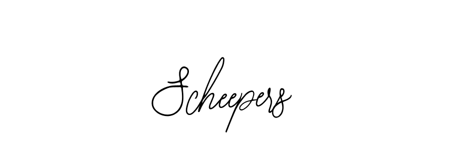 Use a signature maker to create a handwritten signature online. With this signature software, you can design (Bearetta-2O07w) your own signature for name Scheepers. Scheepers signature style 12 images and pictures png