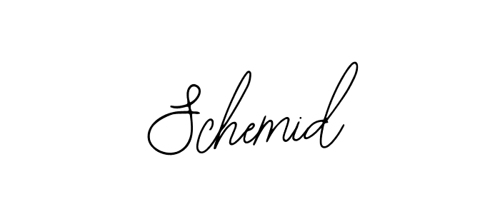 Use a signature maker to create a handwritten signature online. With this signature software, you can design (Bearetta-2O07w) your own signature for name Schemid. Schemid signature style 12 images and pictures png