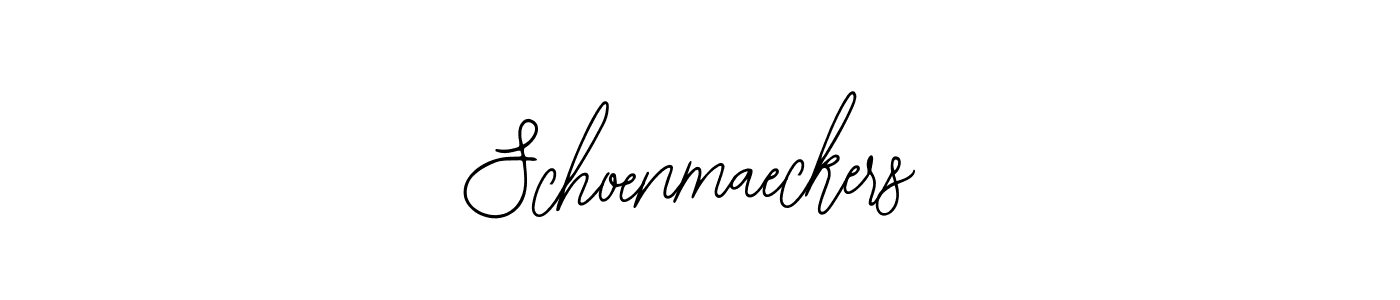 Also You can easily find your signature by using the search form. We will create Schoenmaeckers name handwritten signature images for you free of cost using Bearetta-2O07w sign style. Schoenmaeckers signature style 12 images and pictures png