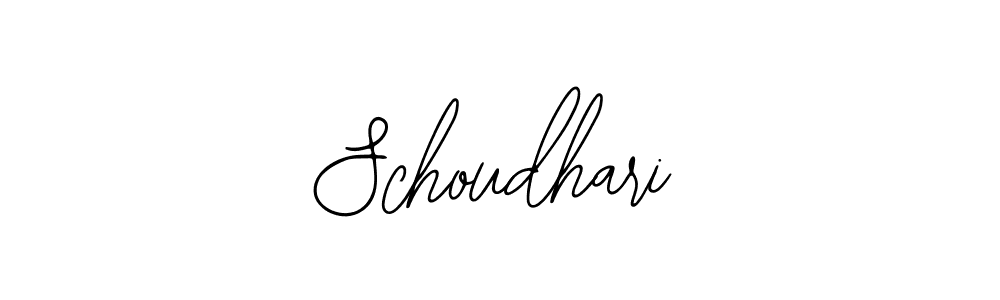 How to Draw Schoudhari signature style? Bearetta-2O07w is a latest design signature styles for name Schoudhari. Schoudhari signature style 12 images and pictures png