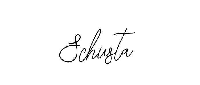 How to make Schusta signature? Bearetta-2O07w is a professional autograph style. Create handwritten signature for Schusta name. Schusta signature style 12 images and pictures png