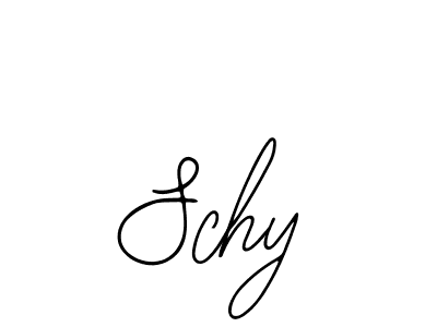 Make a beautiful signature design for name Schy. With this signature (Bearetta-2O07w) style, you can create a handwritten signature for free. Schy signature style 12 images and pictures png
