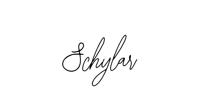 Make a beautiful signature design for name Schylar. With this signature (Bearetta-2O07w) style, you can create a handwritten signature for free. Schylar signature style 12 images and pictures png