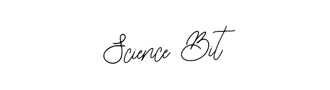 Use a signature maker to create a handwritten signature online. With this signature software, you can design (Bearetta-2O07w) your own signature for name Science Bit. Science Bit signature style 12 images and pictures png