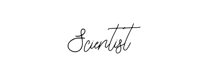 The best way (Bearetta-2O07w) to make a short signature is to pick only two or three words in your name. The name Scientist include a total of six letters. For converting this name. Scientist signature style 12 images and pictures png