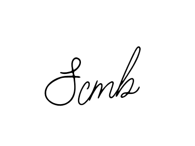 The best way (Bearetta-2O07w) to make a short signature is to pick only two or three words in your name. The name Scmb include a total of six letters. For converting this name. Scmb signature style 12 images and pictures png