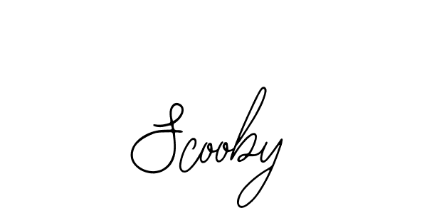 Design your own signature with our free online signature maker. With this signature software, you can create a handwritten (Bearetta-2O07w) signature for name Scooby. Scooby signature style 12 images and pictures png