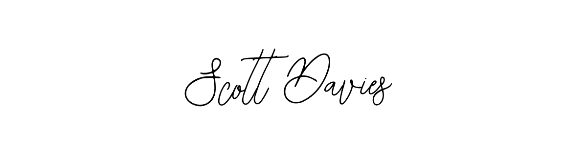 Scott Davies stylish signature style. Best Handwritten Sign (Bearetta-2O07w) for my name. Handwritten Signature Collection Ideas for my name Scott Davies. Scott Davies signature style 12 images and pictures png