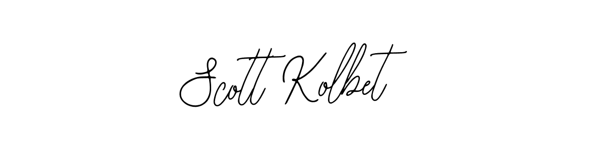 if you are searching for the best signature style for your name Scott Kolbet. so please give up your signature search. here we have designed multiple signature styles  using Bearetta-2O07w. Scott Kolbet signature style 12 images and pictures png