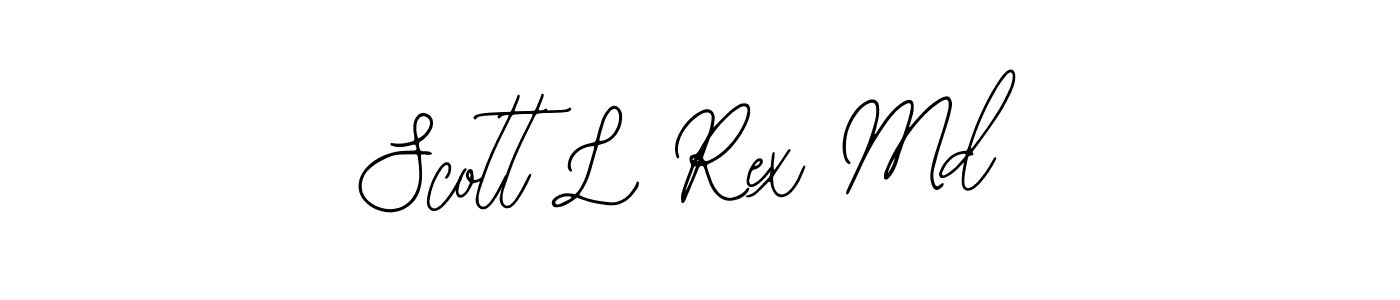 Make a beautiful signature design for name Scott L Rex Md. Use this online signature maker to create a handwritten signature for free. Scott L Rex Md signature style 12 images and pictures png