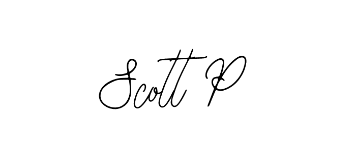 Make a beautiful signature design for name Scott P. Use this online signature maker to create a handwritten signature for free. Scott P signature style 12 images and pictures png