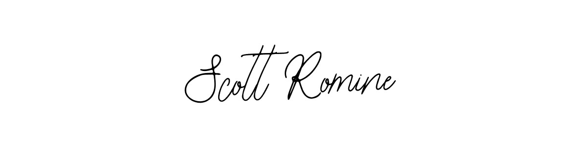 Make a beautiful signature design for name Scott Romine. With this signature (Bearetta-2O07w) style, you can create a handwritten signature for free. Scott Romine signature style 12 images and pictures png