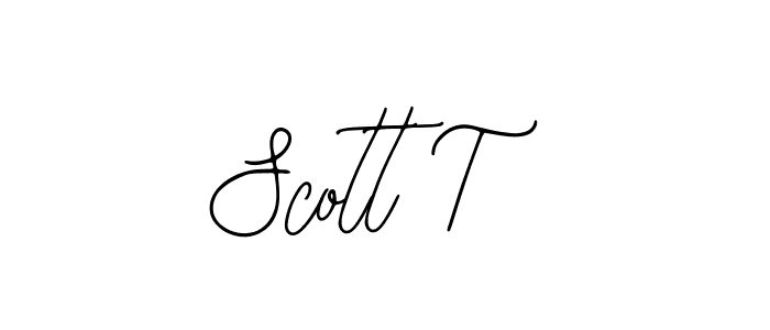 Similarly Bearetta-2O07w is the best handwritten signature design. Signature creator online .You can use it as an online autograph creator for name Scott T. Scott T signature style 12 images and pictures png