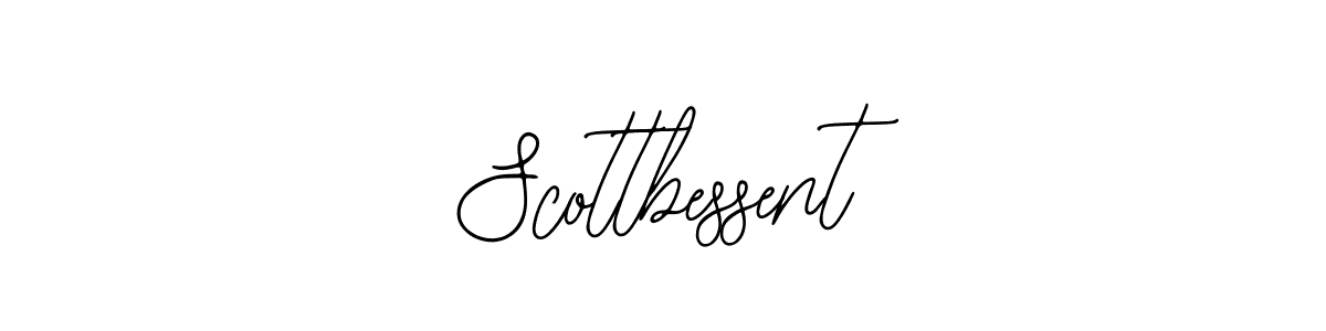 You should practise on your own different ways (Bearetta-2O07w) to write your name (Scottbessent) in signature. don't let someone else do it for you. Scottbessent signature style 12 images and pictures png