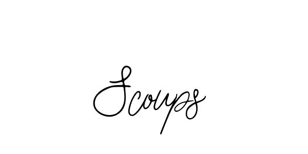 Create a beautiful signature design for name Scoups. With this signature (Bearetta-2O07w) fonts, you can make a handwritten signature for free. Scoups signature style 12 images and pictures png