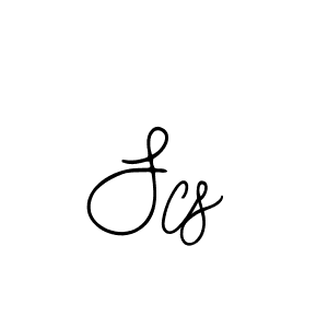 You should practise on your own different ways (Bearetta-2O07w) to write your name (Scs) in signature. don't let someone else do it for you. Scs signature style 12 images and pictures png