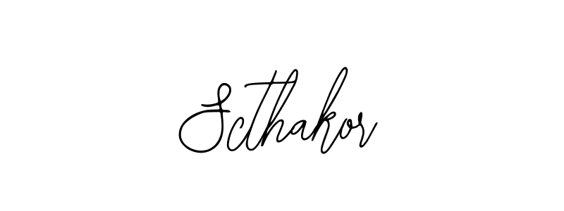 How to Draw Scthakor signature style? Bearetta-2O07w is a latest design signature styles for name Scthakor. Scthakor signature style 12 images and pictures png