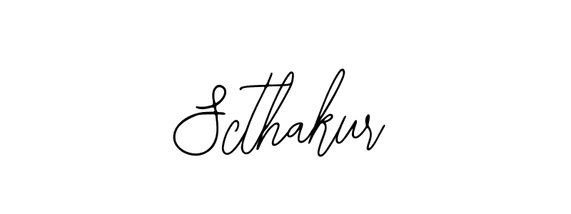 Use a signature maker to create a handwritten signature online. With this signature software, you can design (Bearetta-2O07w) your own signature for name Scthakur. Scthakur signature style 12 images and pictures png