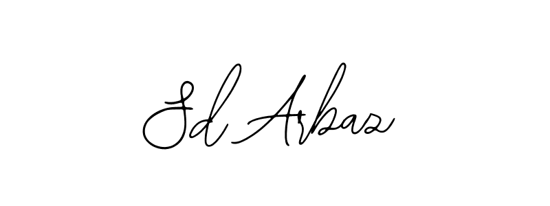 Sd Arbaz stylish signature style. Best Handwritten Sign (Bearetta-2O07w) for my name. Handwritten Signature Collection Ideas for my name Sd Arbaz. Sd Arbaz signature style 12 images and pictures png