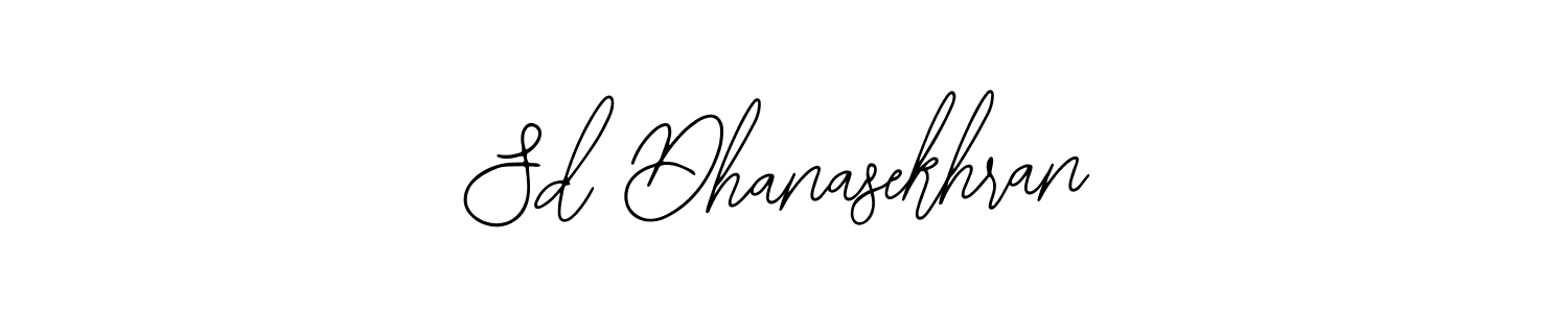 Also we have Sd Dhanasekhran name is the best signature style. Create professional handwritten signature collection using Bearetta-2O07w autograph style. Sd Dhanasekhran signature style 12 images and pictures png